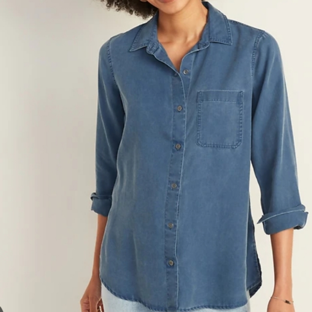 Tencel Button Up Shirt